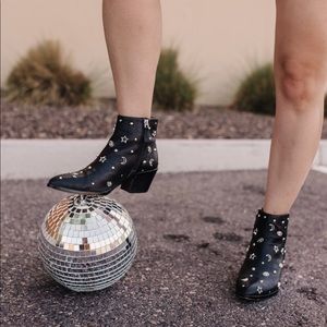 Rebecca Minkoff Stars and eyes black boots